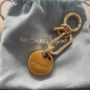 Michael Kors Collection Gold Keychain